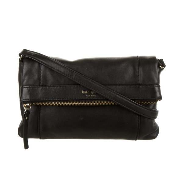 kate spade Handbags - Kate Spade black Fremont Place Julian Leather Crossbody Bag purse *PLZ READ*